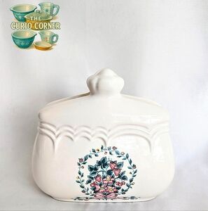 Vintage Ceramic Strawberry Napkin Holder